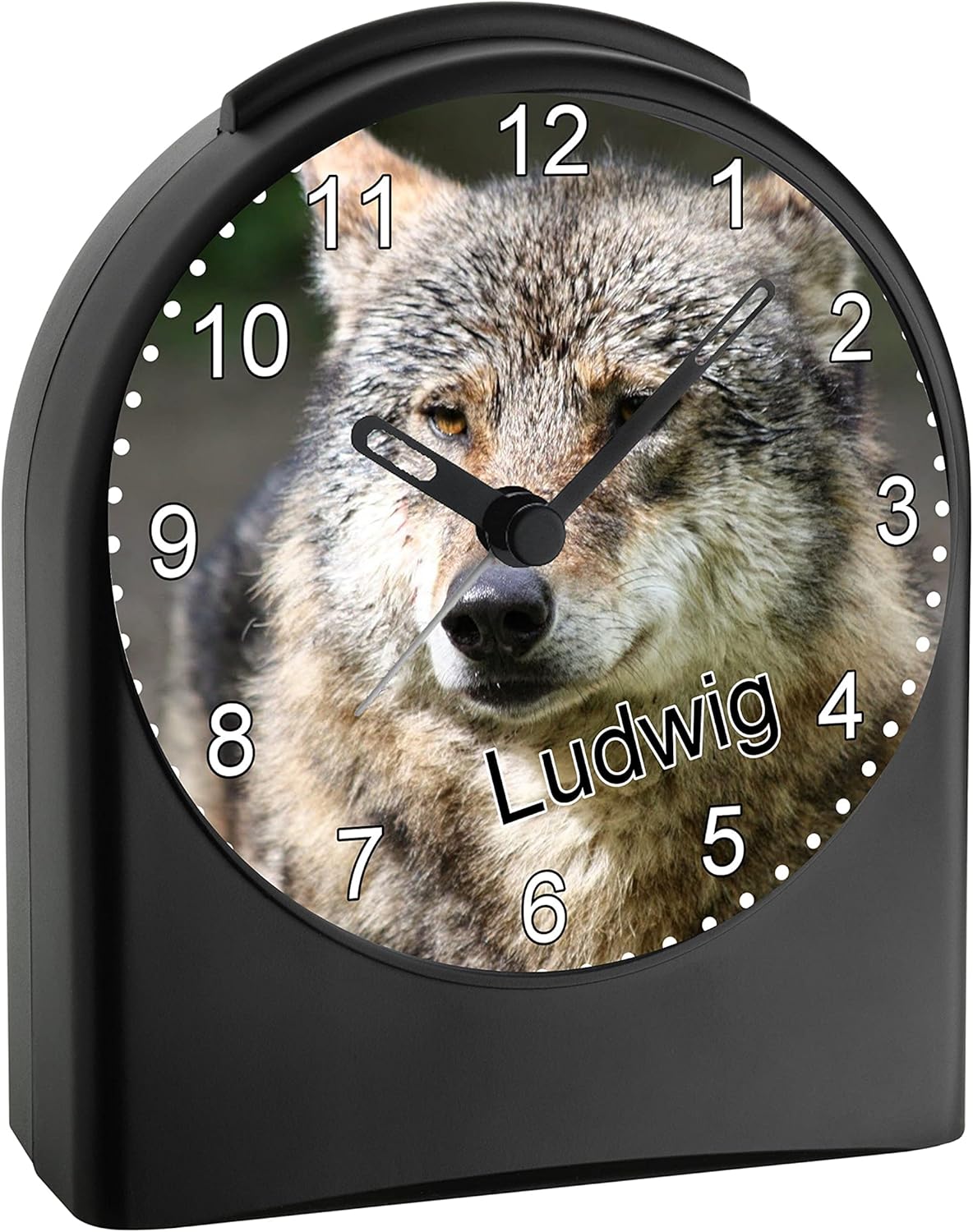 Personalisiertier Kinderwecker Mit Namen - Weltall Design, Funkgesteuert