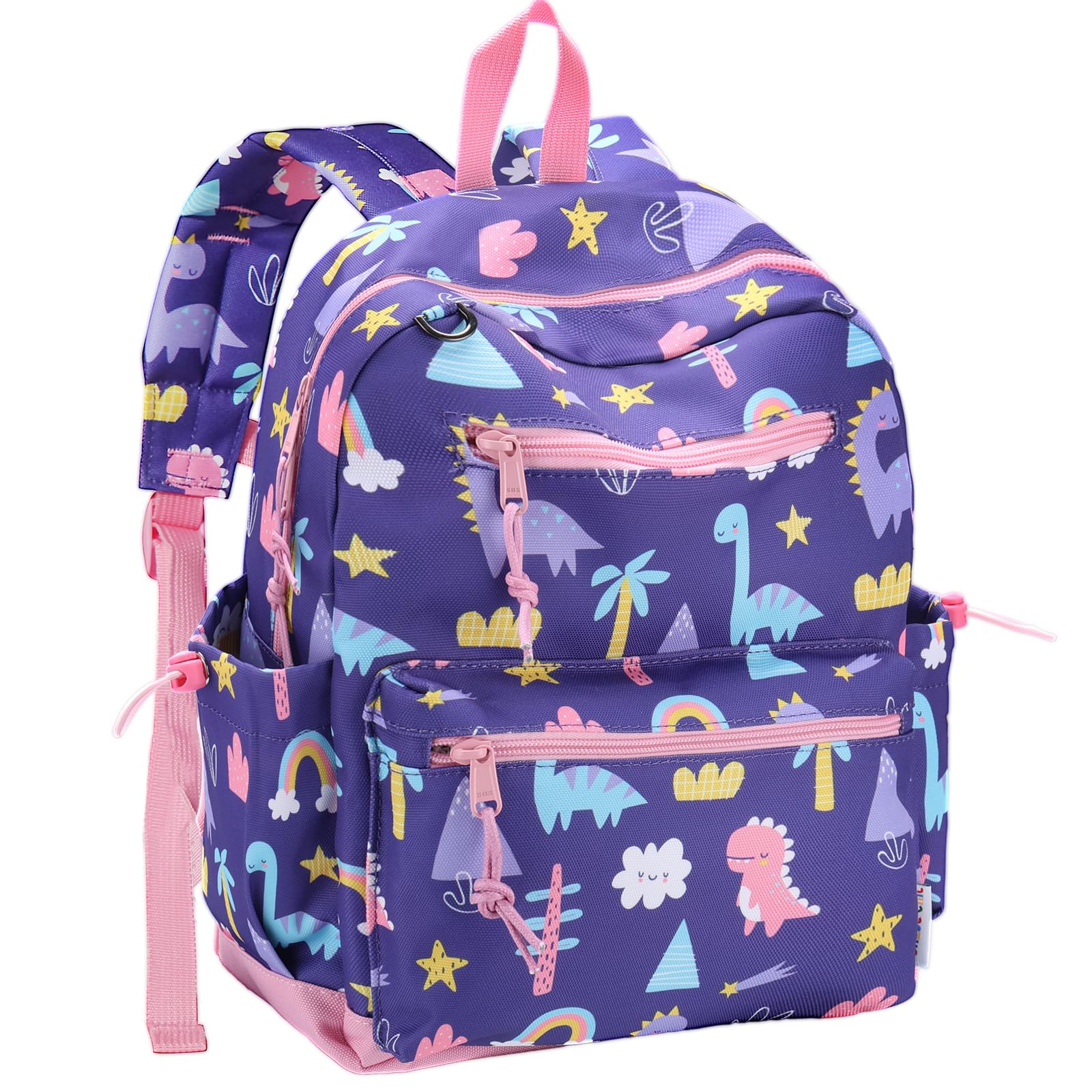 Chase Chic Zaino Bambina Bambino 2-9 Anni, 12.5"/14.9" Zainetto Bambini Ragazzi Ragazze Zaino Asilo Elementare per Scolastica