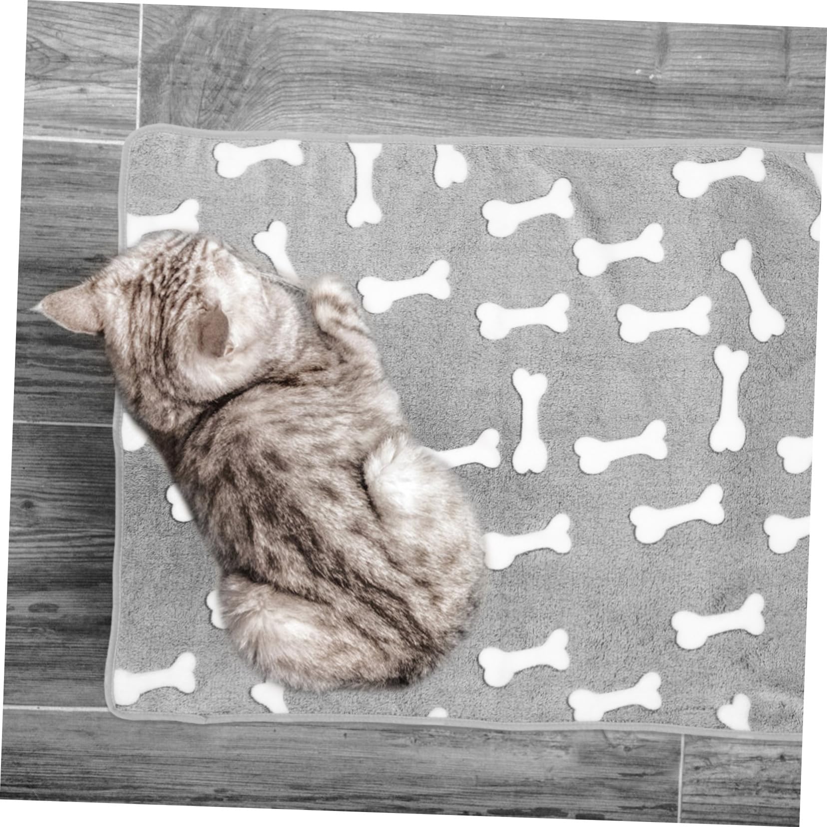 BESPORTBLE 5pièces Couverture Polaire Douce pour Animaux De Compagnie Plaid Chaud pour Chien Et Chat pour Canapé Et Lit Parfait pour Petits Animaux
