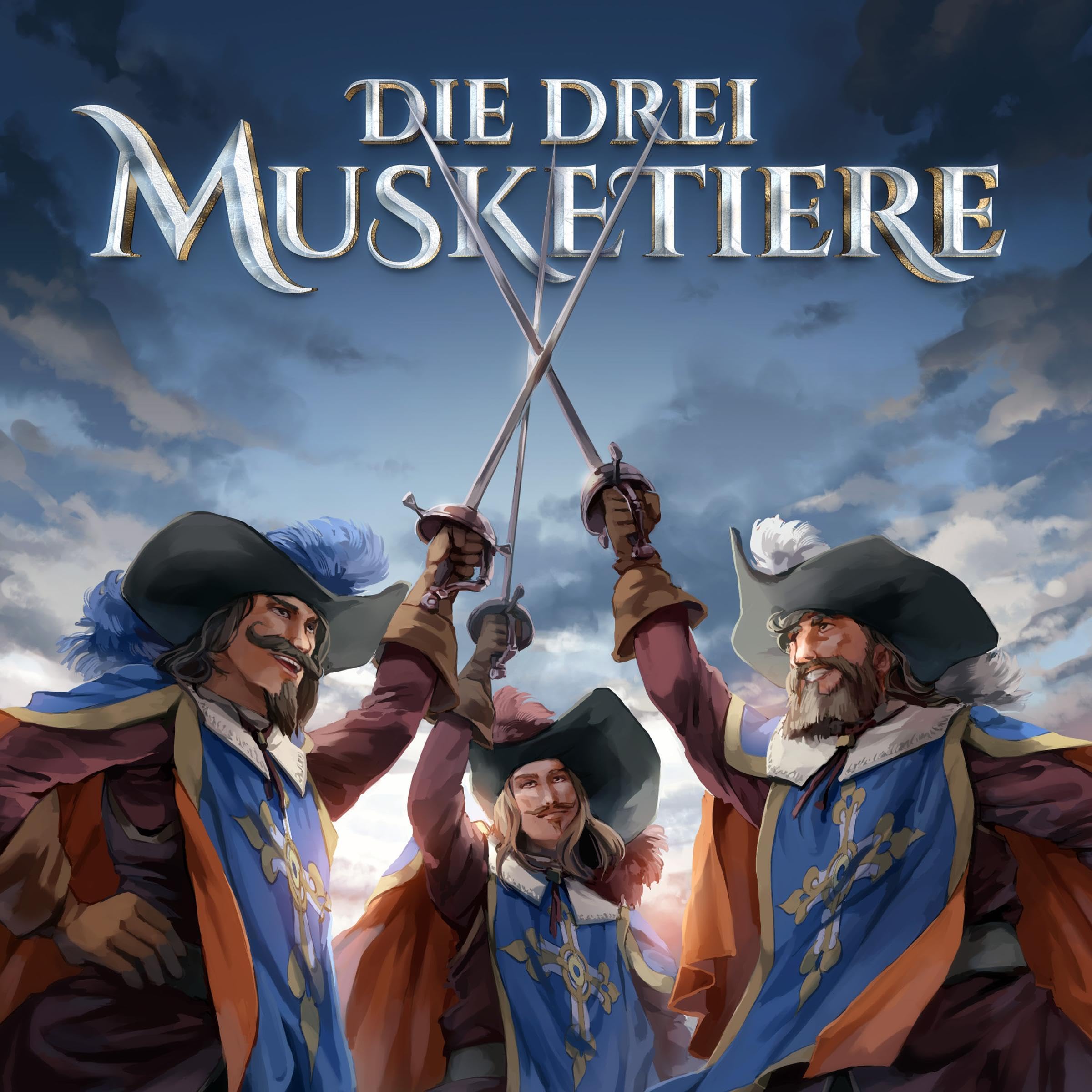 Cover art for Die drei Musketiere