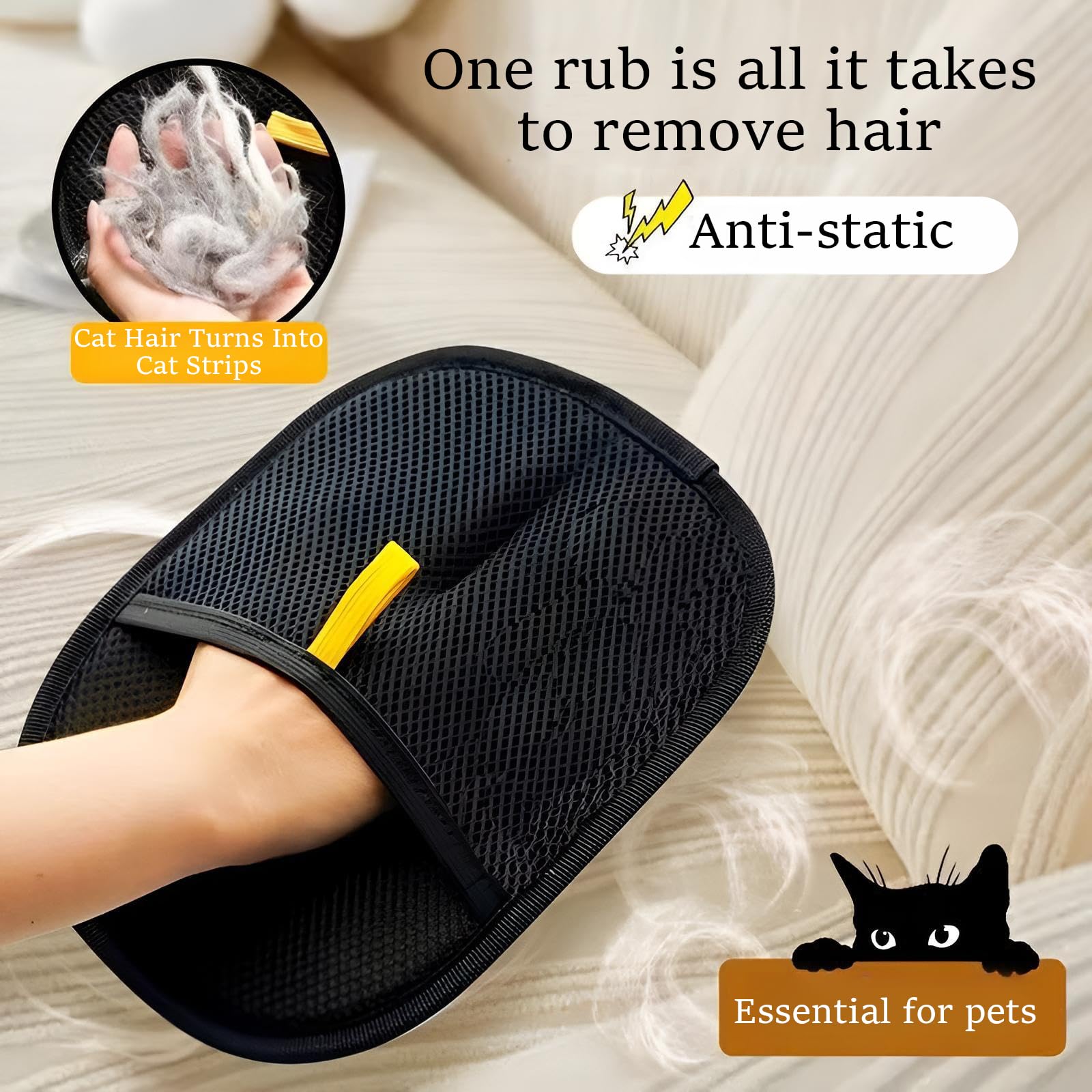 RoadLoo Pet Grooming Gloves - Image 4