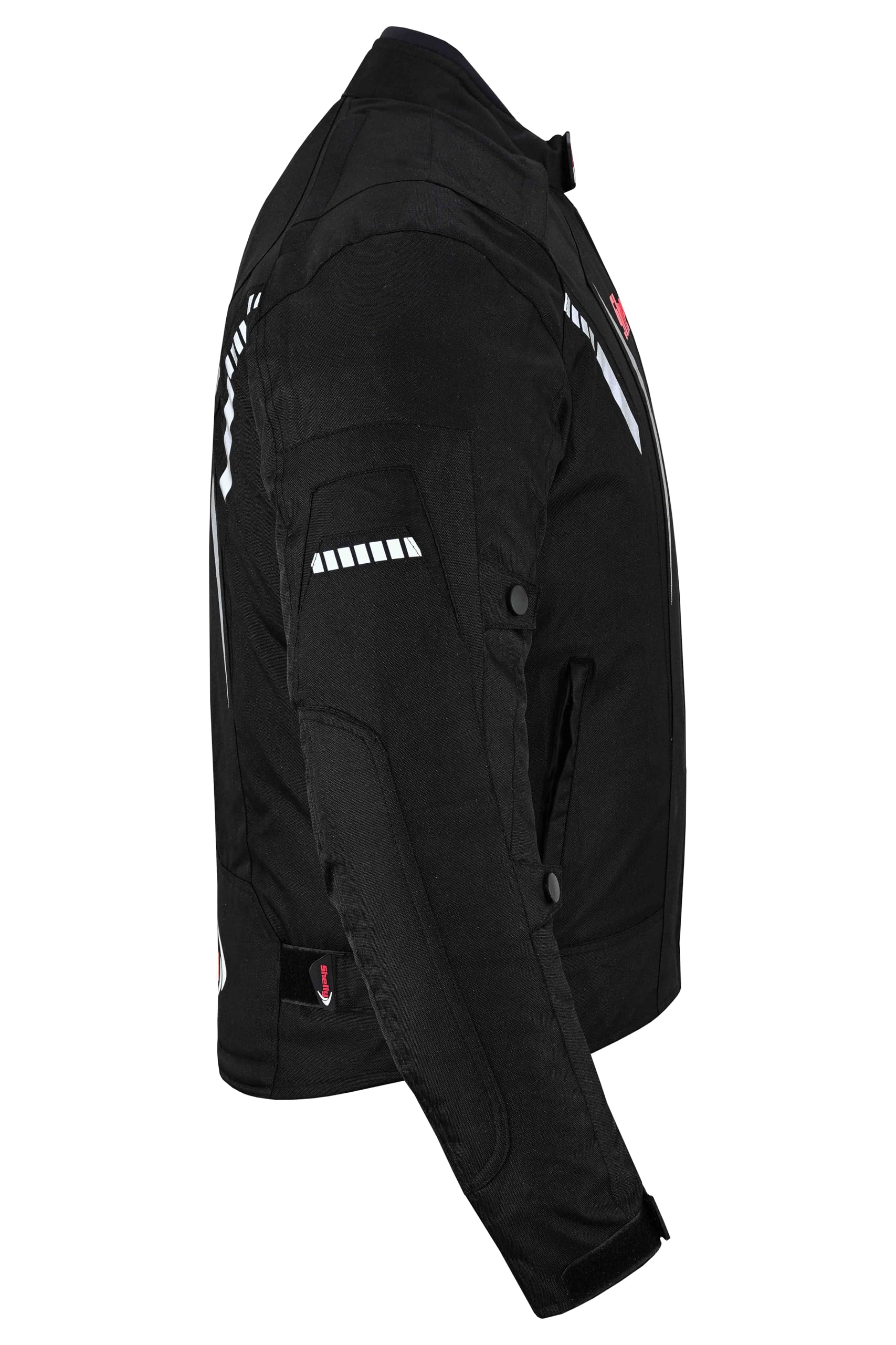 Shelly Veste de moto pour homme de qualité supérieure pour l'aventure/le tourisme avec tissu Cordura Veste coupe-vent d'été d'hiver pour la course et l'équitation