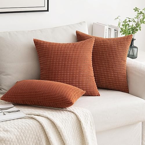 Vista 96 de MIULEE - Fundas de almohada decorativa Funda de cojín suave y sólida para sofá cama Dormitorio.