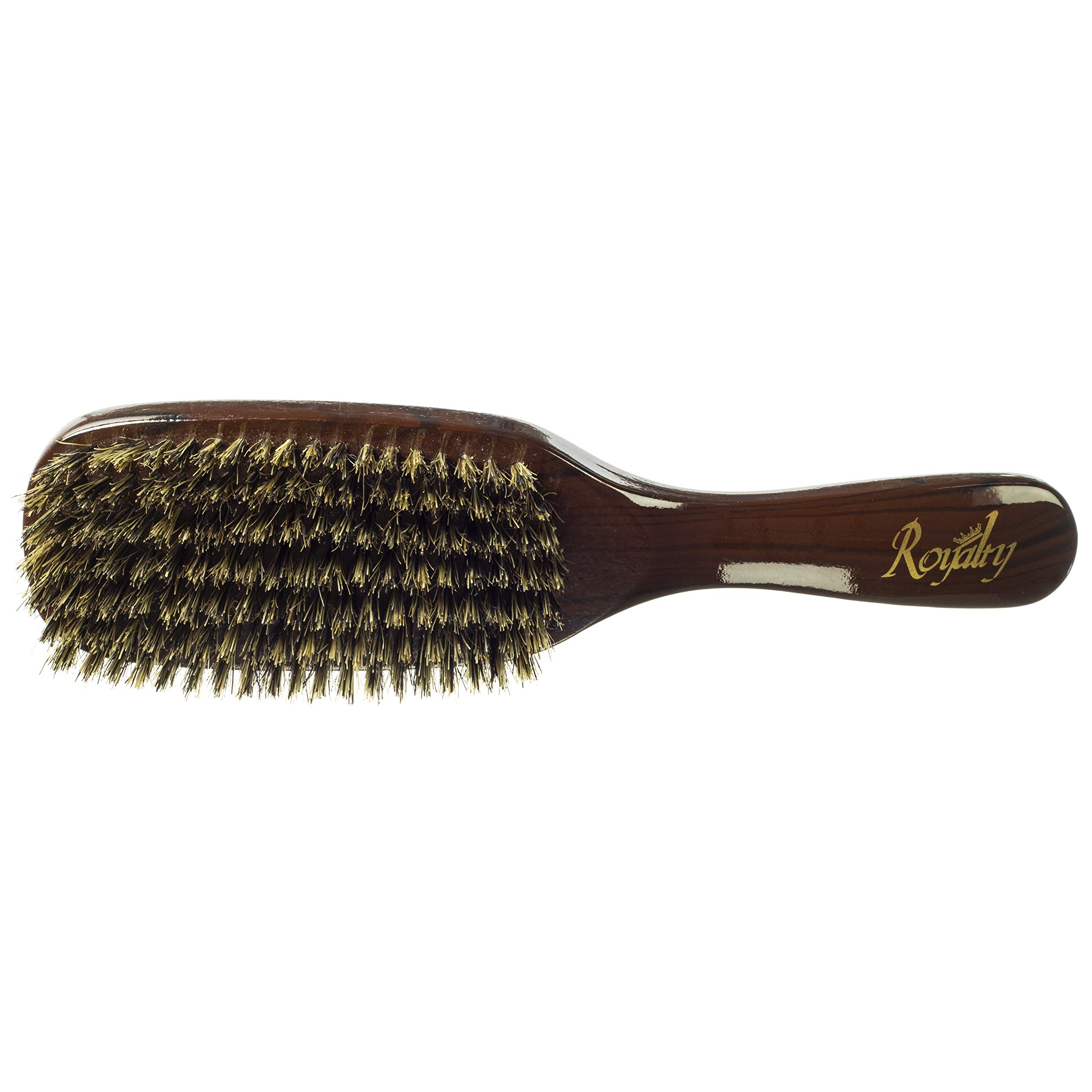 Royalty By Brush King Wave Brush #725-7 Row Medium brush- Alot of pull - Great 360 waves brush