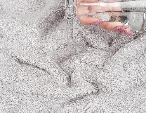 Miniatura 7 de American Soft Linen - Juego de toallas que incluye 2 toallas de baño, 2 toallas de manos y 2 toallas pequeñas, 100% de algodón turco, 6 unidades,