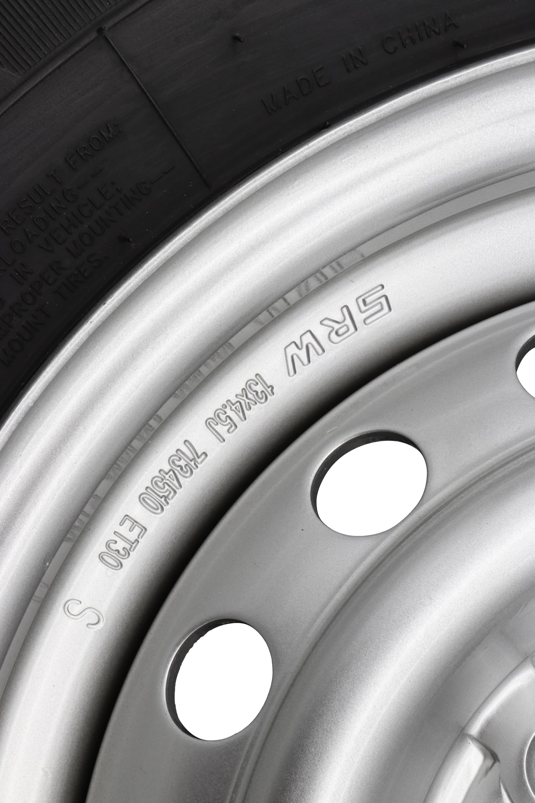 Komplettrad 155/80R13 84N 112x5, !! 5 LOCH !!155 R 13 PKW Anhänger 4,5 Jx13 Reifen Anhängerrad