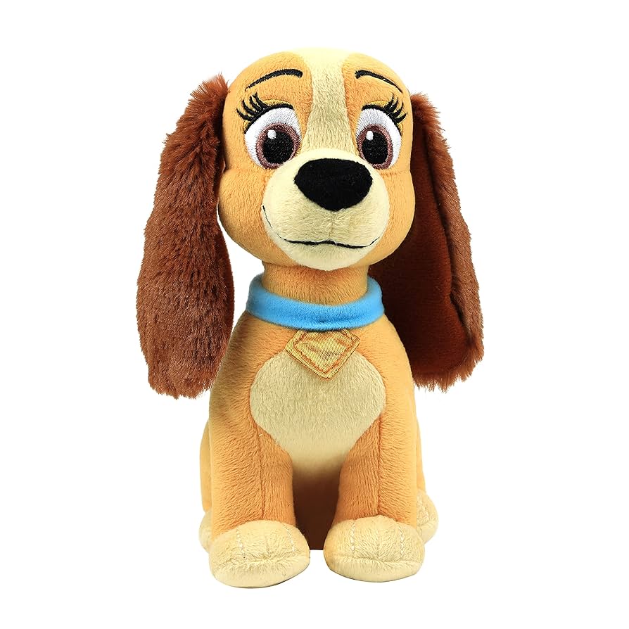 Lady and the Tramp ぬいぐるみセット Just Play - Disney Peek-A-Plush - LADY (Lady & the Tramp
