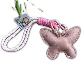 - مفاتيح جلدية عملية تجمع بين تصميم الفراشة مناسبة للمهام اليومية أو السفر أو المدرسة أو كهدية مناسبة