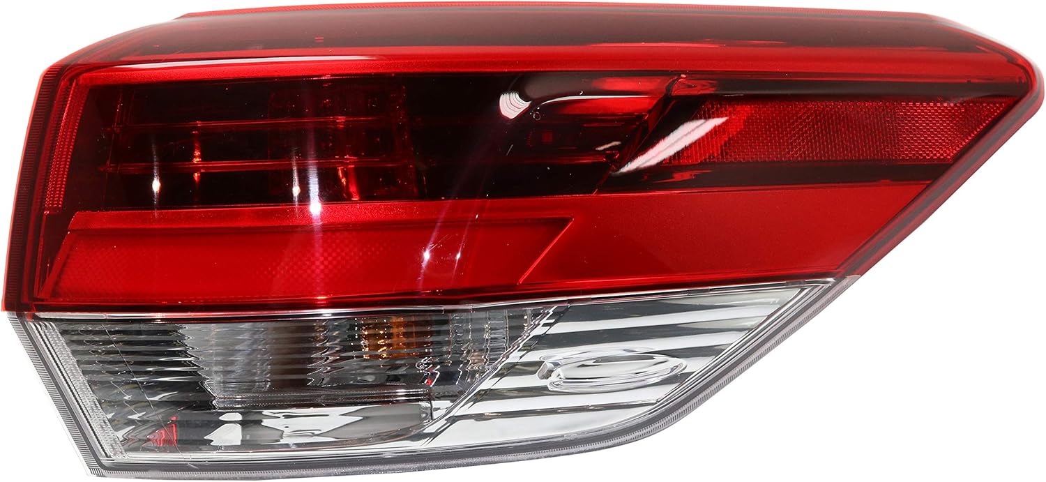 Garage-Pro Tail Light Compatible with Toyota Highlander 2017-2019 Mounts on Body LED With bulb(s) Passenger Side, Outer CAPA TO2805132C