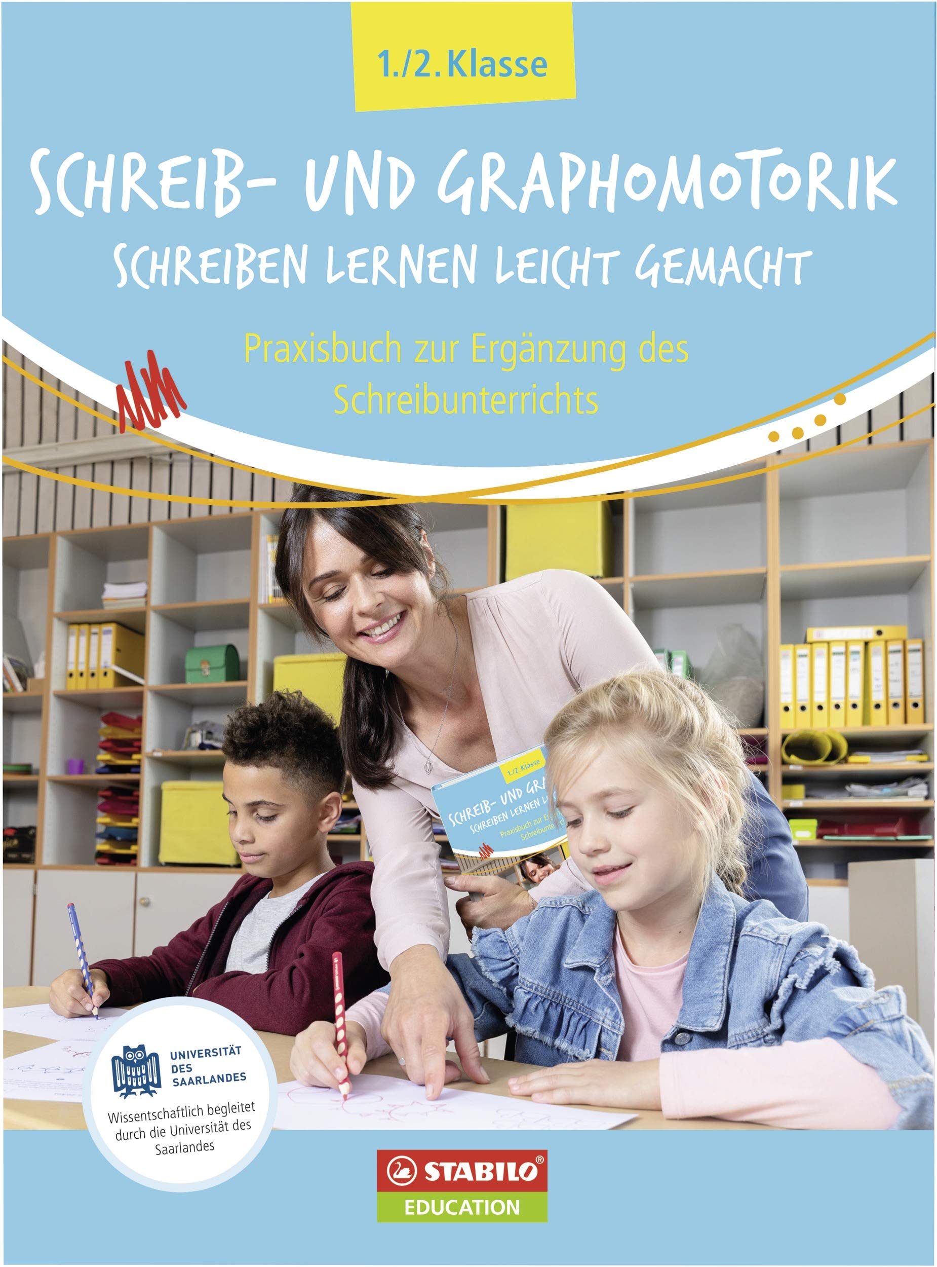 STABILO - Schreibmotorik Praxisbuch für Kinder in der 1./2. Klasse - Schreiben lernen leicht gemacht (Praxisbuch Bundle: Schreibförderung Vorschule & ... zur Ergänzung des Schreibunterrichts