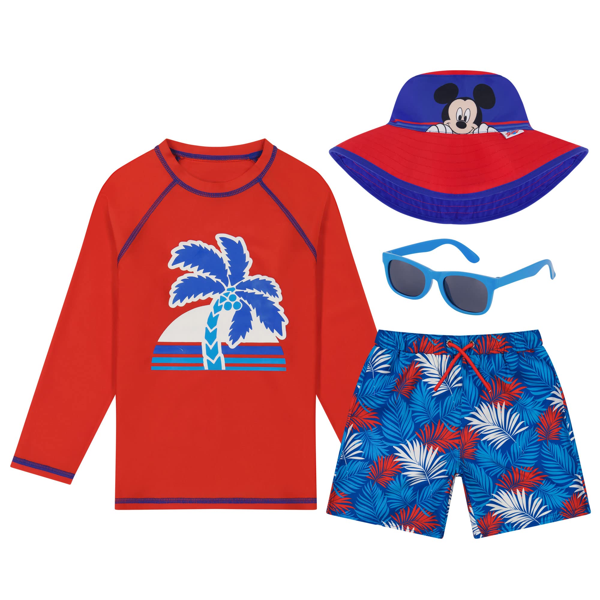 ABG Accessories Boys' Rash Guard Set