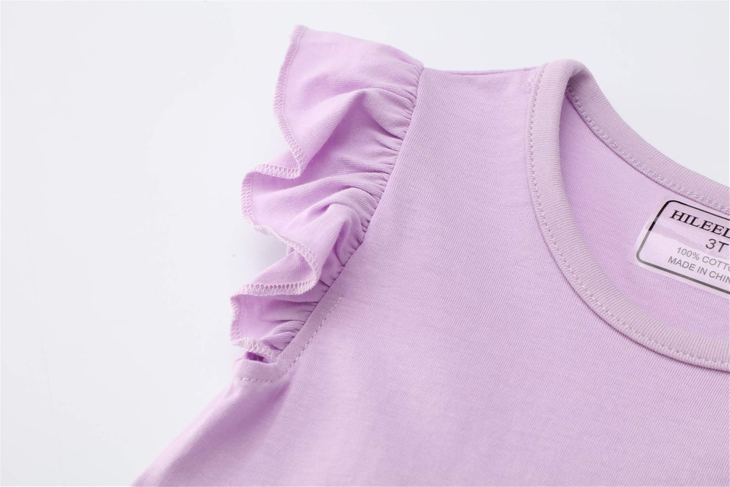 HILEELANG Toddler Little Girl Summer Dress Sleeveless Cotton Casual Flower Shirt Playwear Jumper Skirt Sundress image 5