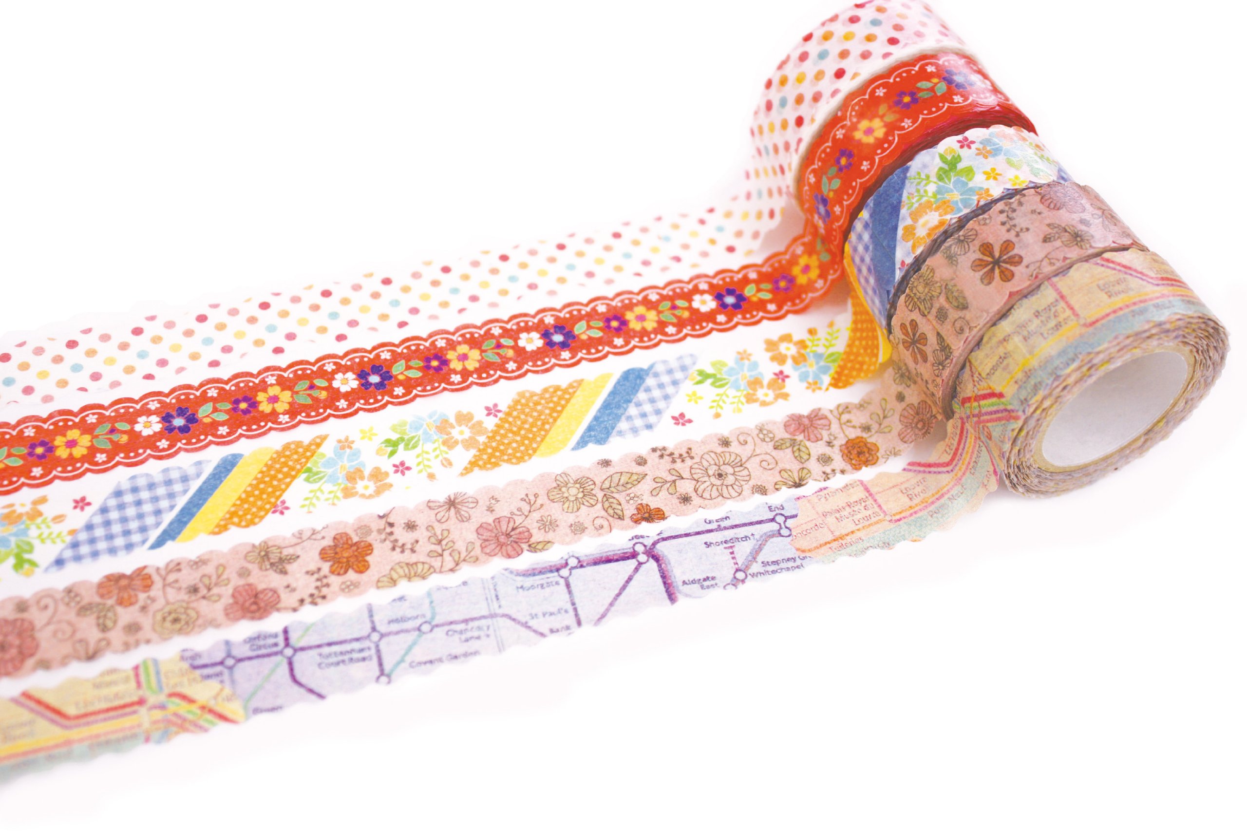 ナミナミマスキングテープ 48本セット 中古 ナミナミマスキングテープ 48本セット 中古