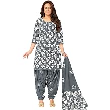 Miraan Women's Cotton Printed Readymade Salwar Suit