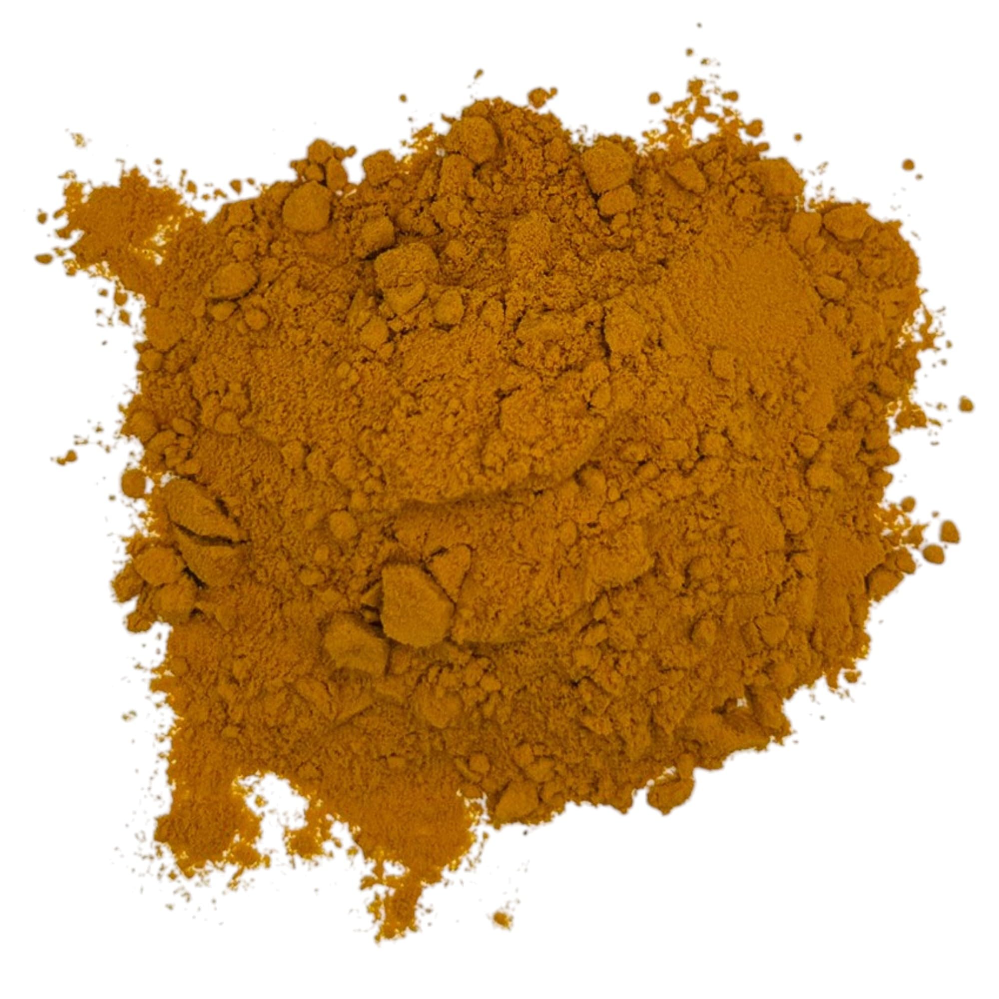 Curcuma in Polvere Biologica 25g - 1,95Kg curcuma longa (950 grammi) | Disponibile da 25g a 1,95Kg, 100% Biologica, Polvere Essiccata, Curcuma Longa