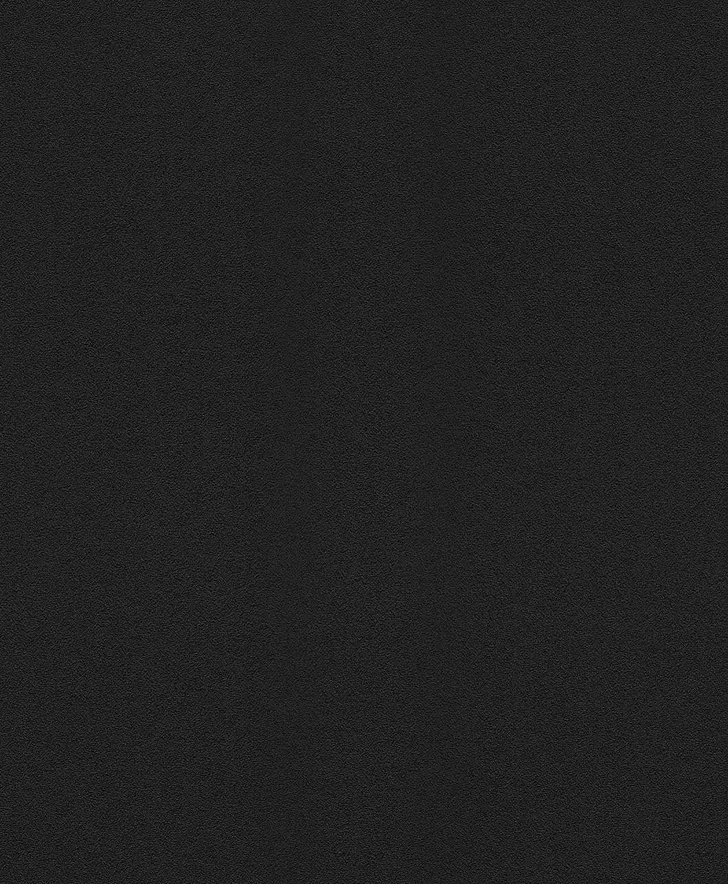 Rasch Black Paperhangings Wallpaper, Uni, 610376