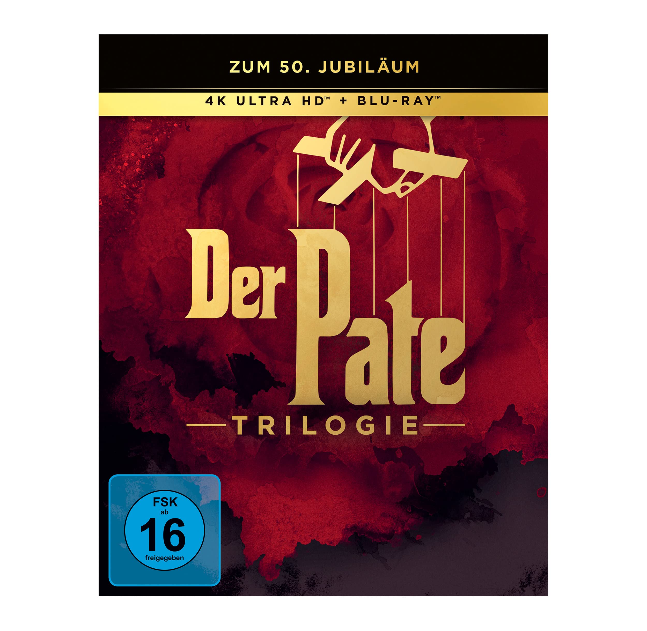Der Pate Trilogie - Limited Digipak (9 Discs) [4K Ultra-HD] [Blu-ray]