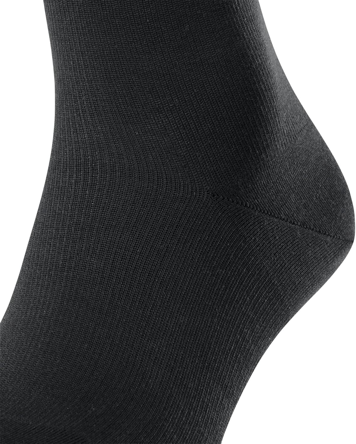 Falke Mens Energizing Cotton Knee High Anthracite EU 43-44 (US Men's 9.5-10.5) One Size