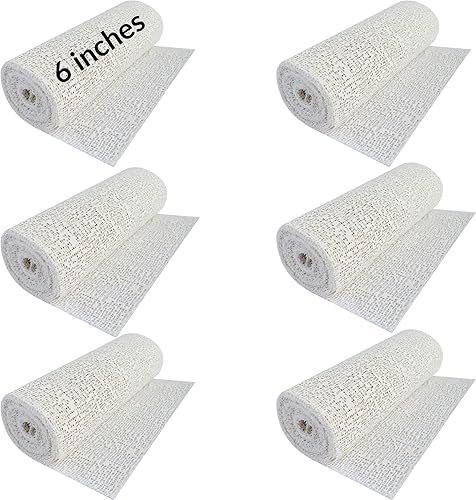 6 rollos de gasa de yeso de 6 pulgadas x 9 pies, para manualidades, máscara, arte, paisaje, moldes para el vientre, fabricado en Europa, tiras de