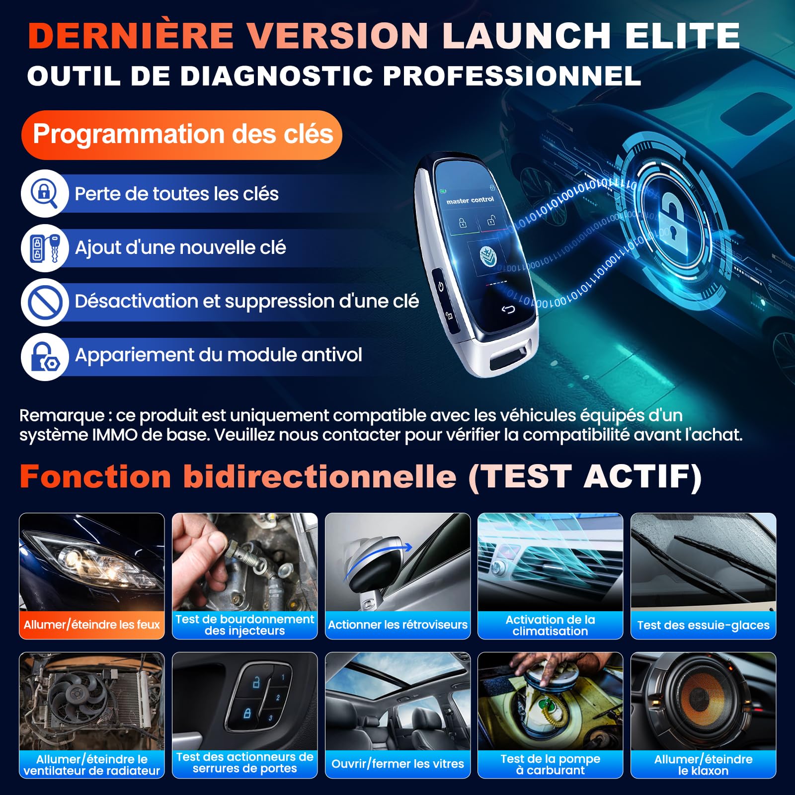 LAUNCH X431 Valise Diagnostic Auto V3.0 pour Mercedes-Benz/Sprinter/Maybach