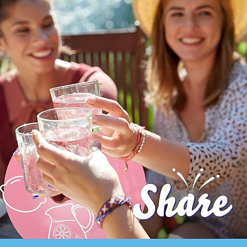 Miniatura 6 de Crystal Light Limonada rosa sin azúcar mezcla de bebidas en polvo con sabor natural 6 paquetes de jarra