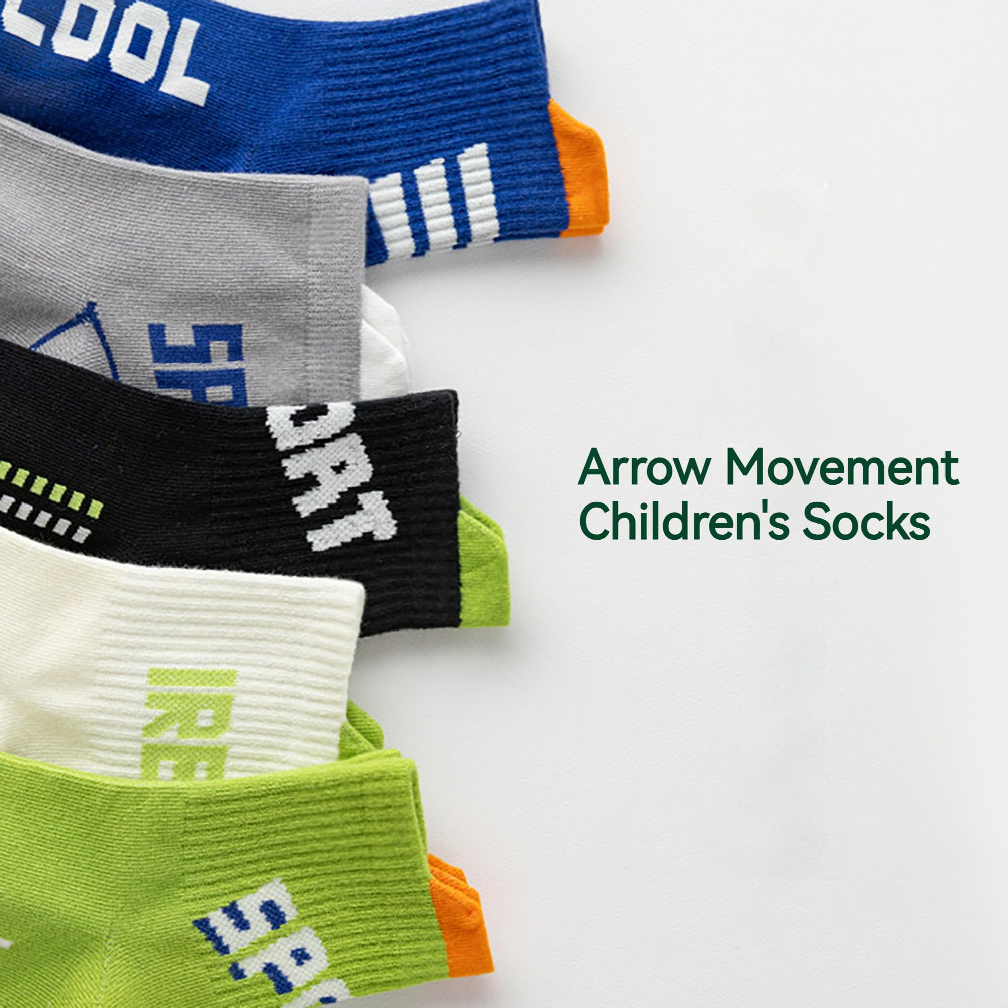 Ragazzi Sport Calzini Bambini Novità Mid Calf Taps Morbido Cotone Atletico Crew Calze per bambini indossare tutti i giorni 10 paia M 3-12 anni