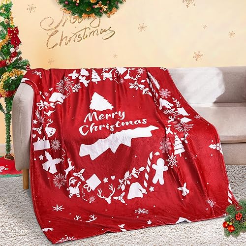 Exclusivo Mezcla - Manta de felpa y franela aterciopelada para cama (tamaño grande), en varios tamaños y colores