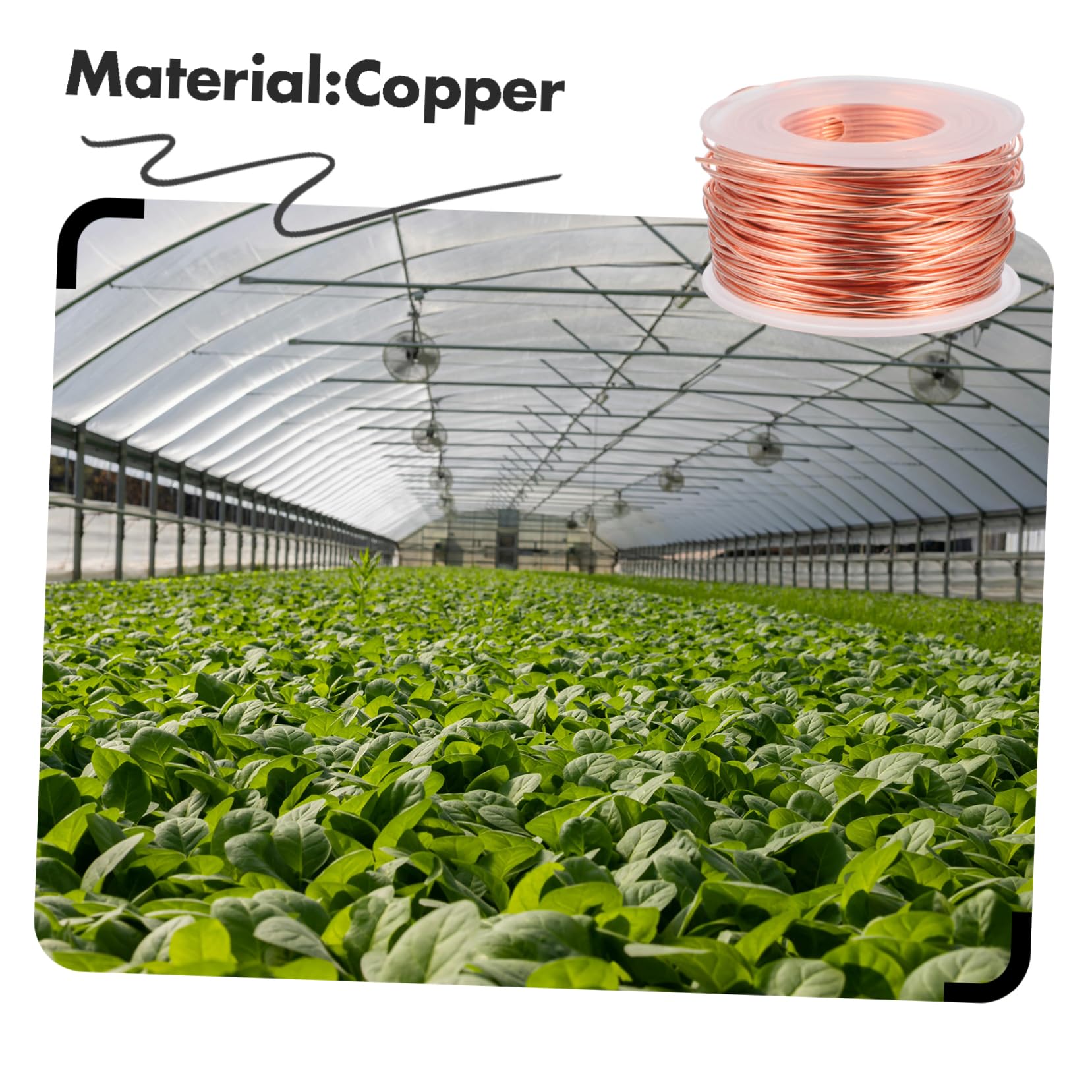 SOLUSTRE Copper Wire 40m Length 18 Gauge Pure Copper for DIY Projects Garden Antennas