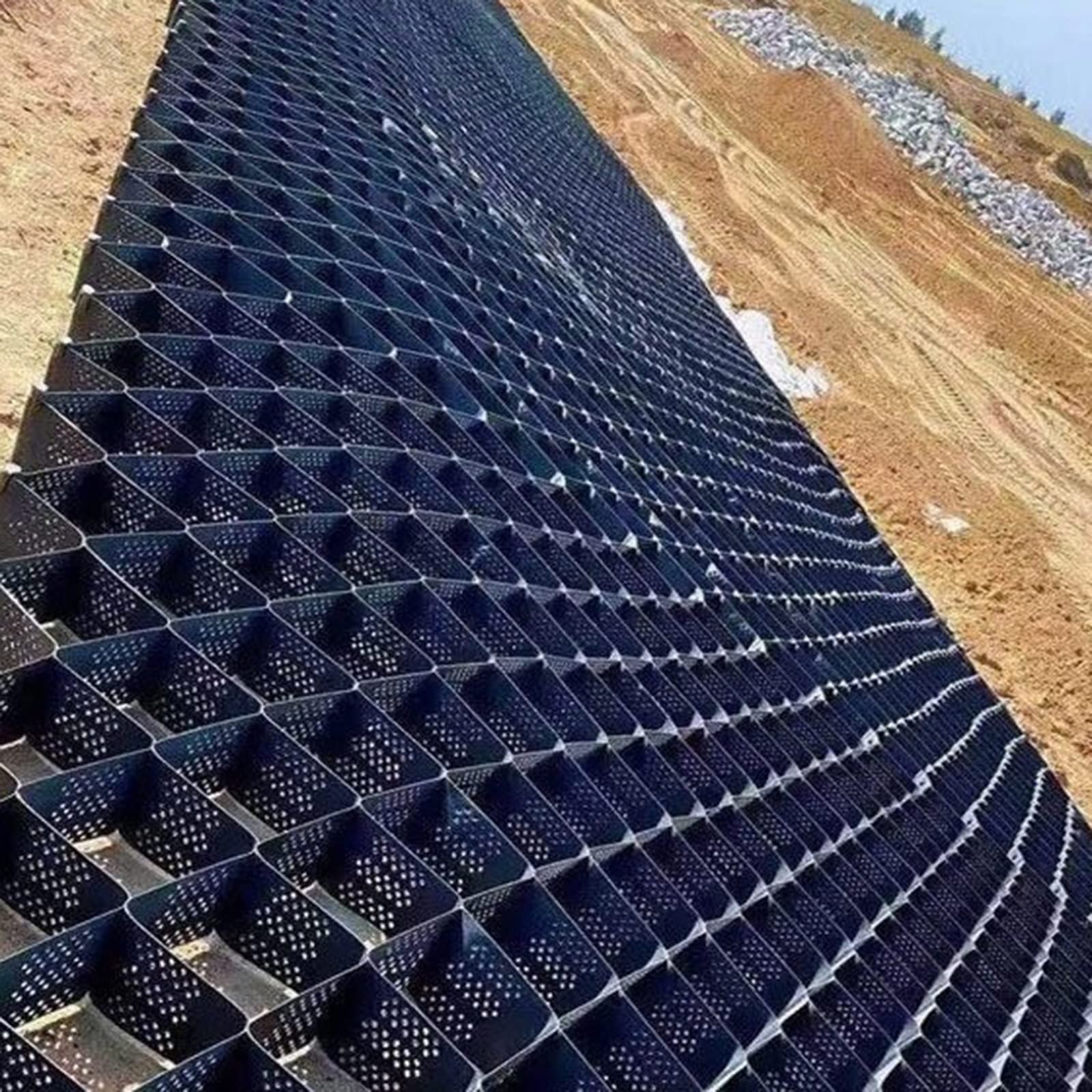 Buy ZAQY 4 Inch Depth Geo Ground Grid for Grass, Cement, Slope and