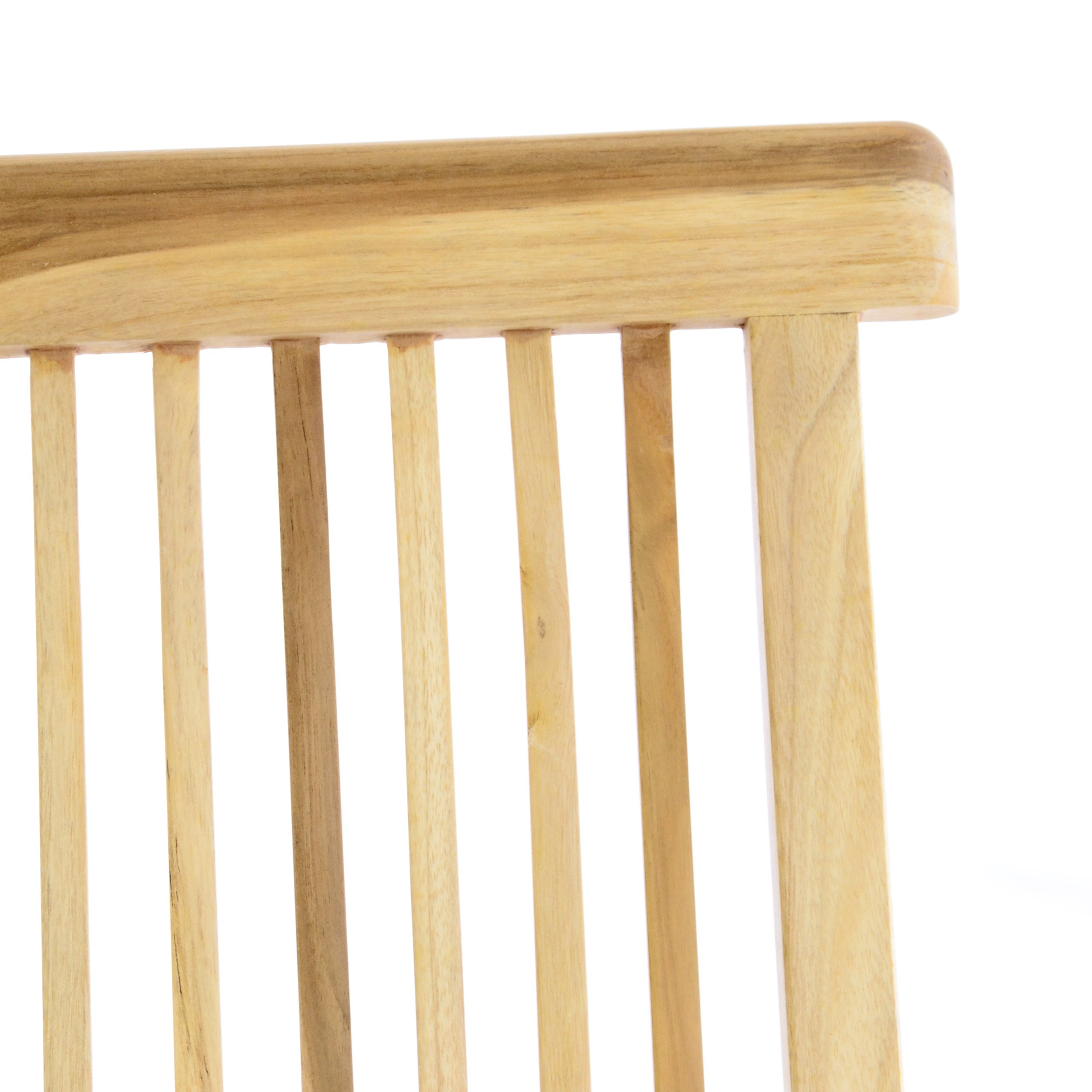 SONLEX 4er Set Klappstuhl aus Holz Gartenstuhl Balkonstuhl – Teakholz Stuhl für Terrasse Camping – kompakt klappbar