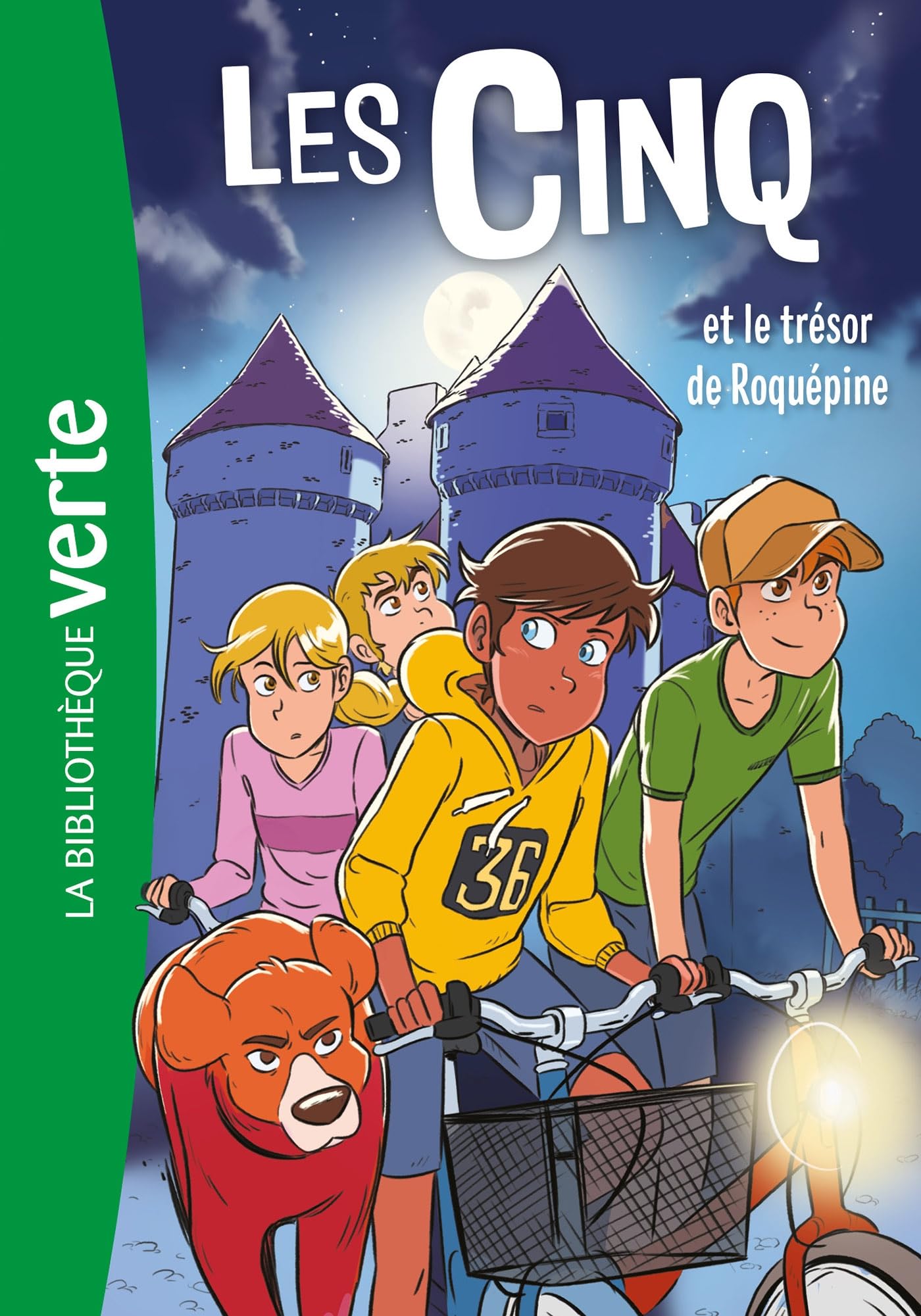 Les Cinq (nouvelle édition), Tome 36 - Les Cinq et le trésor de Roquépine