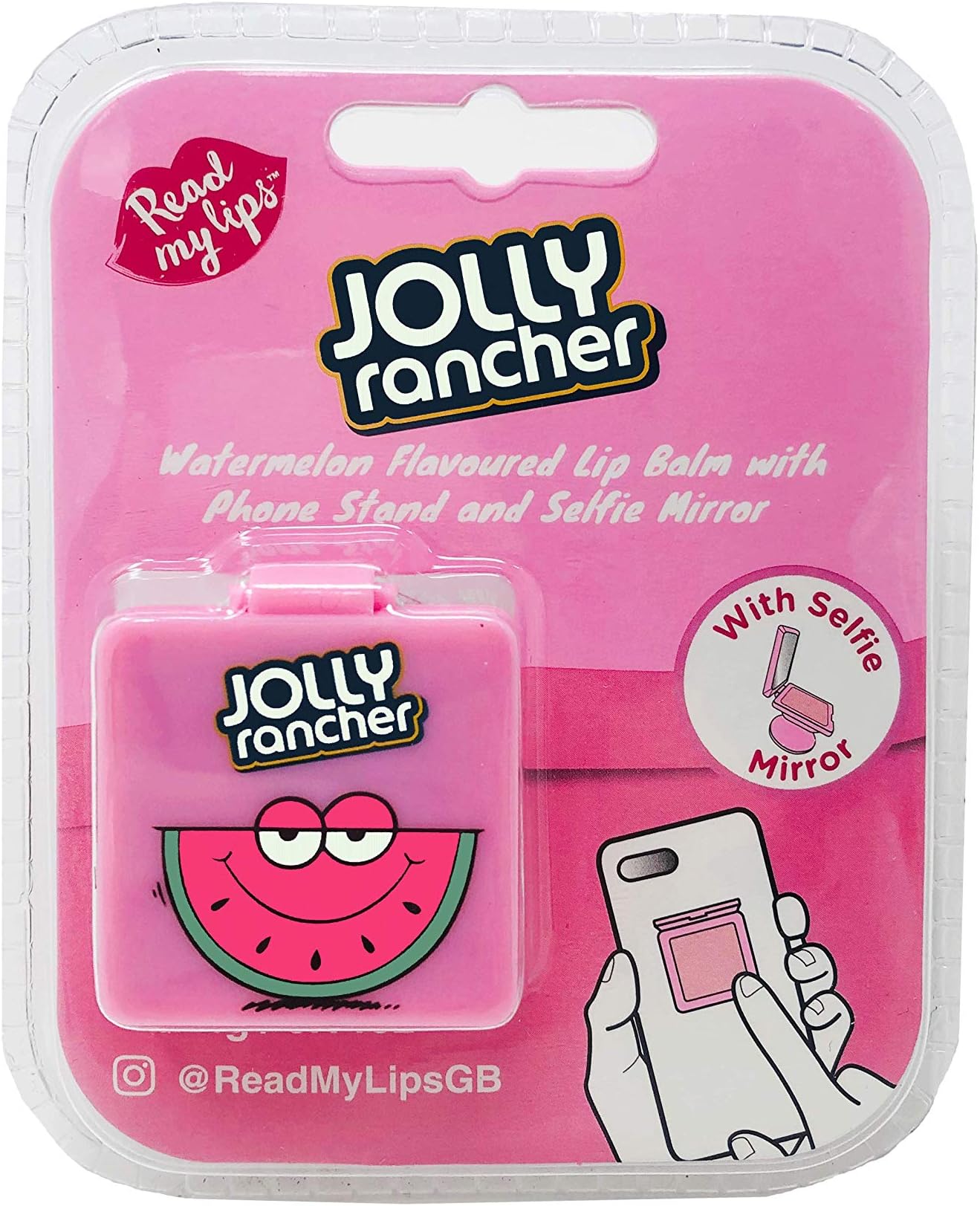 Read My Lips Jolly Rancher Watermelon Phone Stand Balm,JR98524