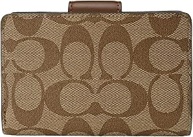 COACH コーチ　二つ折り財布　C0082 ブラウン　カーキ　新品未使用 コーチ COACH コーチ C0082 二つ折り財布 MEDIUM CORNER ZIP