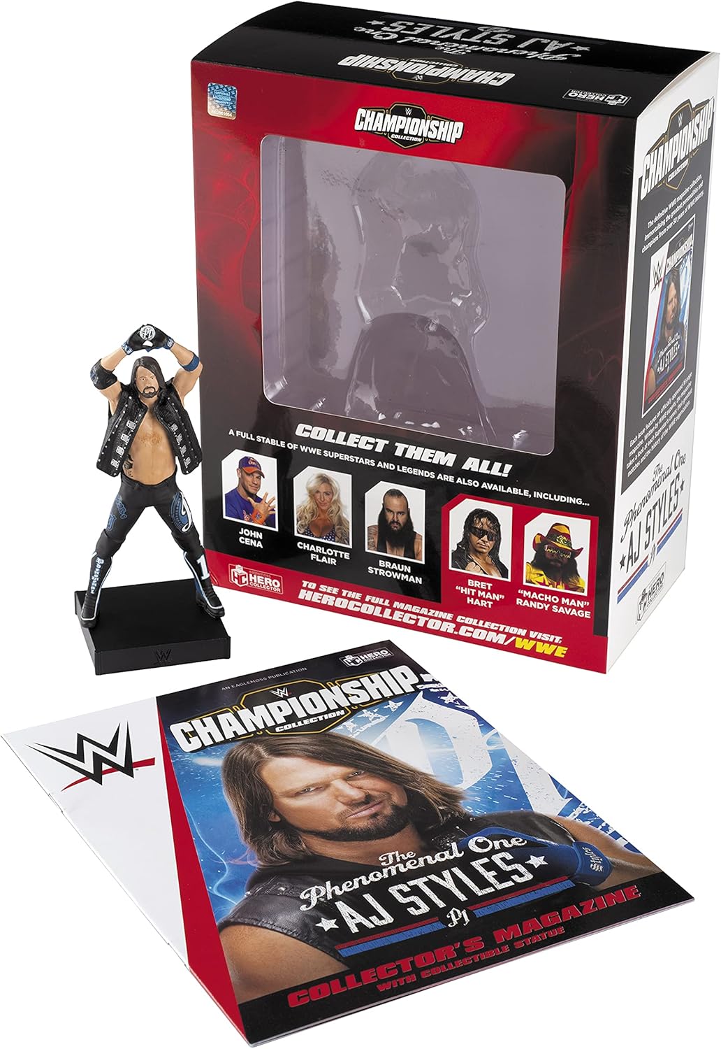 WWE Figurines Championship Collection #1 AJ Styles Figurine