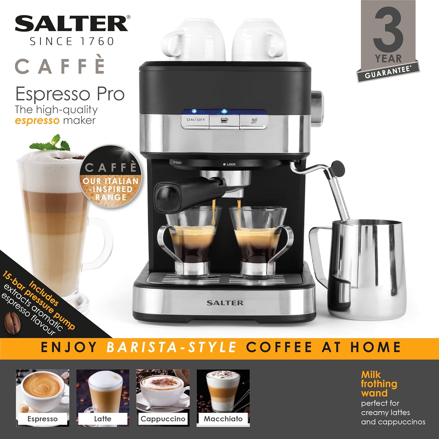 Salter EK4623 Caffé Espresso