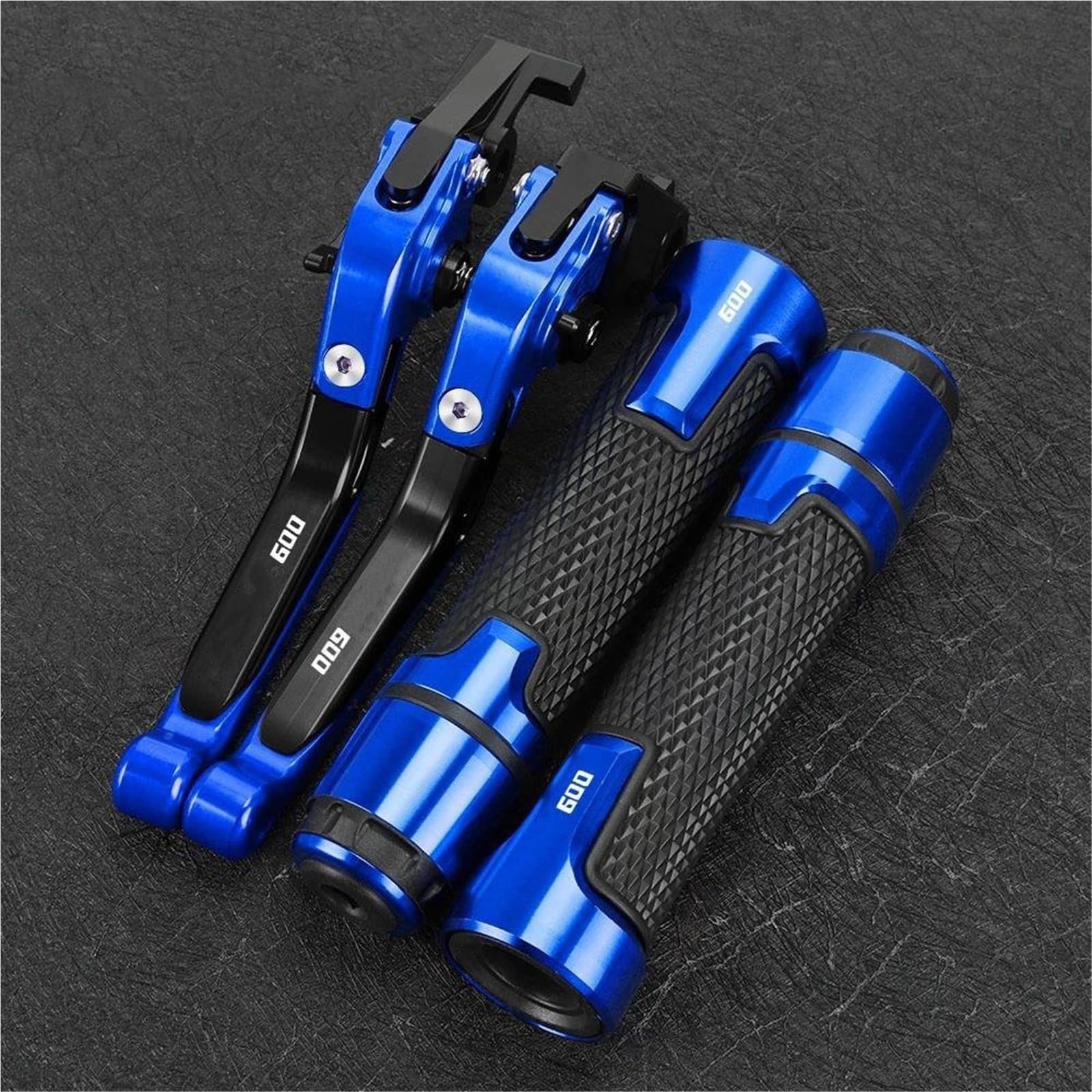 GQUIKGW Replace Motorcycle Adjustable Brake Clutch Lever Motorbike Handle for CBR600F2F3F4F4i 1991-2007 CBR600F2 CBR600F3 CBR600F4 CBR600F4i(Blue)