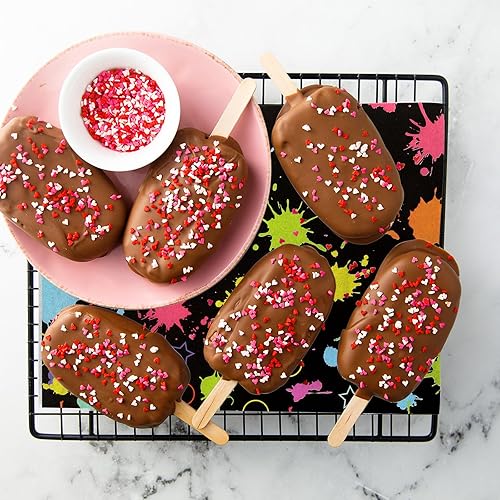 Miniatura 4 de Whaline 100 piezas de papel encerado de neón para donas, hojas de papel encerado seco, impermeables, a prueba de aceite, forros de pícnic,