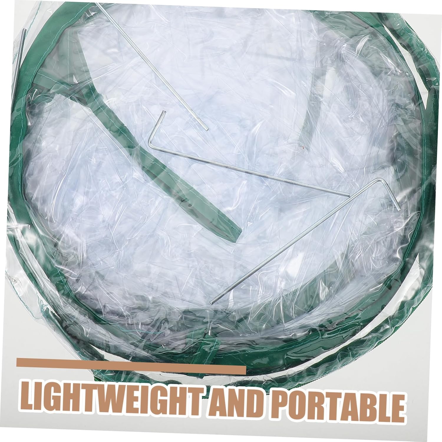 Portable Foldable Mini Greenhouse Cover for Outdoor Use Durable Plant Shelter for Succulents and Small Plants Space-Saving Design for Optimal Growth