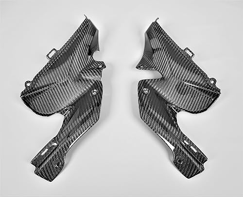 Miniatura 2 de Paneles laterales interiores de fibra de carbono para Kawasaki Z900 2020-2023
