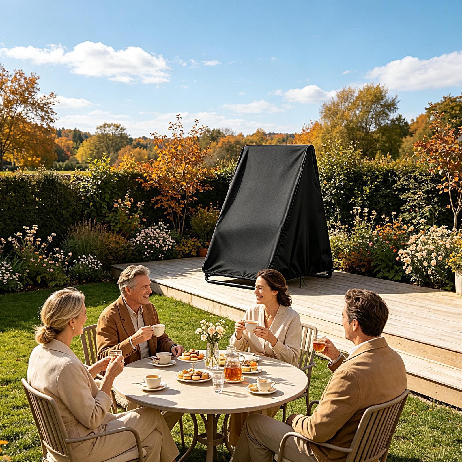 Copri Sedia a Dondolo Resistente Antivento Impermeabile Tenda Parasole | Coperture Per Altalena Da Portico Esterno Per Patio Giardino Esterno Cortile Campeggio Mobili Amaca Dondolo Tenda Casa Tett