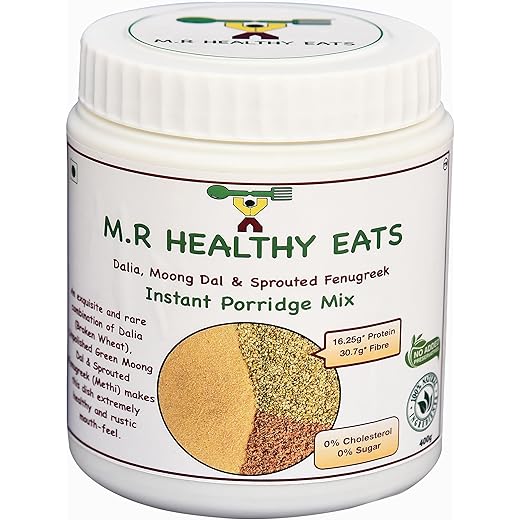 MR Healthy Eats Organic Dalia Moong & Sprouted Fenugreek Mi
