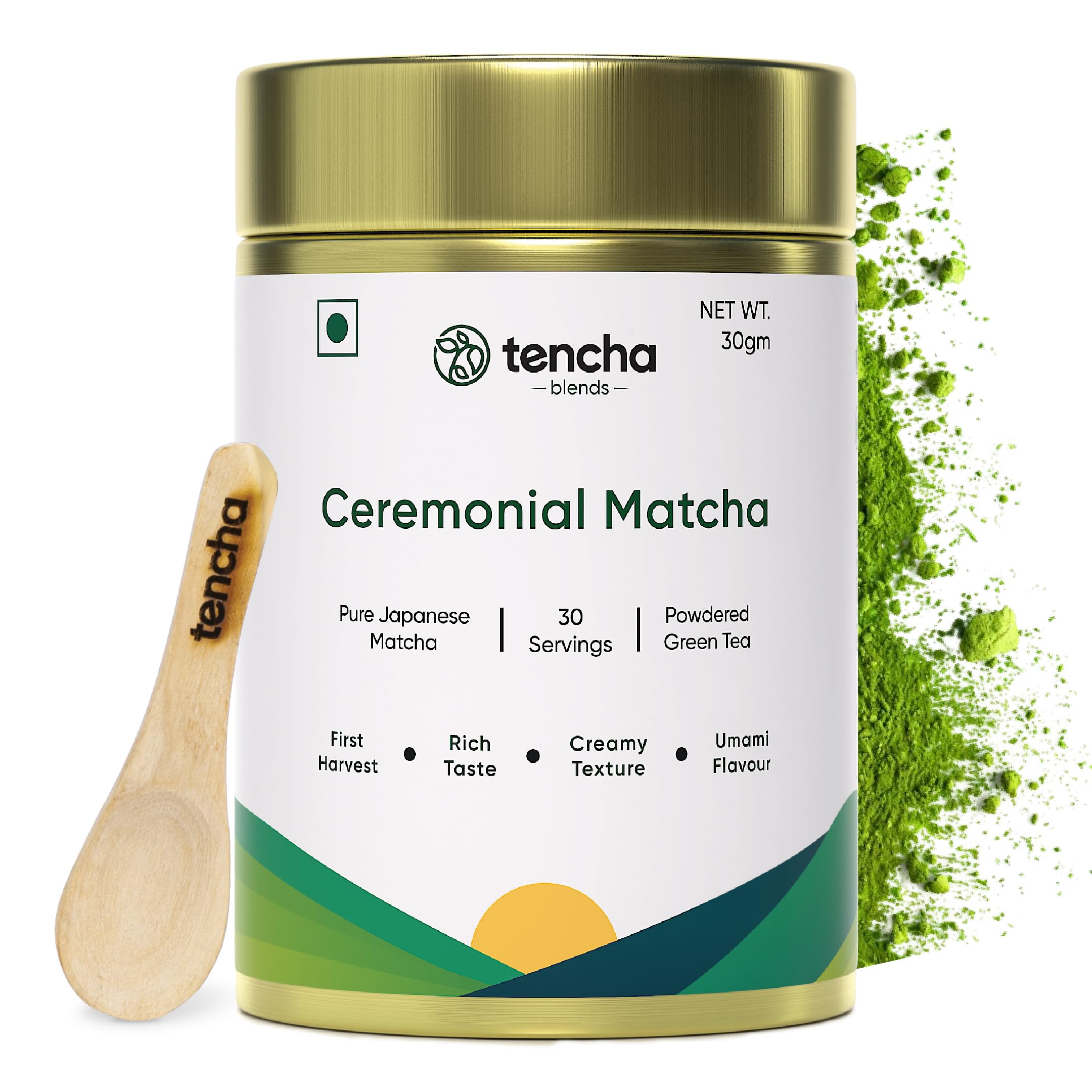 See full amazon price history chart for Tencha - Ceremonial Matcha Tea | 100% Pure Super Premium Grade | Japanese Matcha Green Tea Powder | Free Spoon | Vegan | Tested For Radiation | 30gms Tencha - Ceremonial Matcha Tea | 100% Pure Super Premium Grade | Japanese Matcha Green Tea Powder | Free Spoon | Vegan | Tested For Radiation | 30gms (B09MK55WLY) Amazon Price History, Amazon Price Tracker