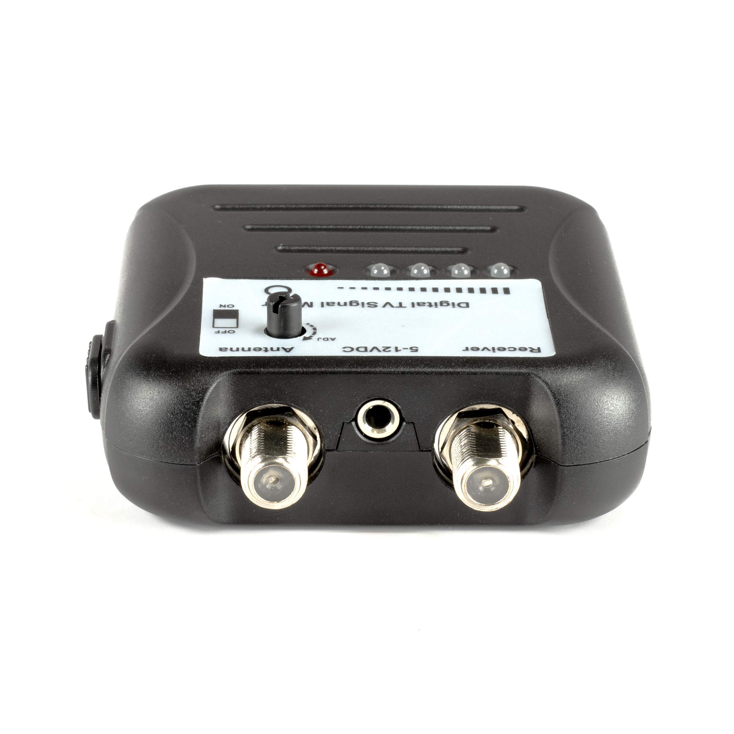 Signal Strength Meter with Adjustable Signal Strength Digital TV OTA