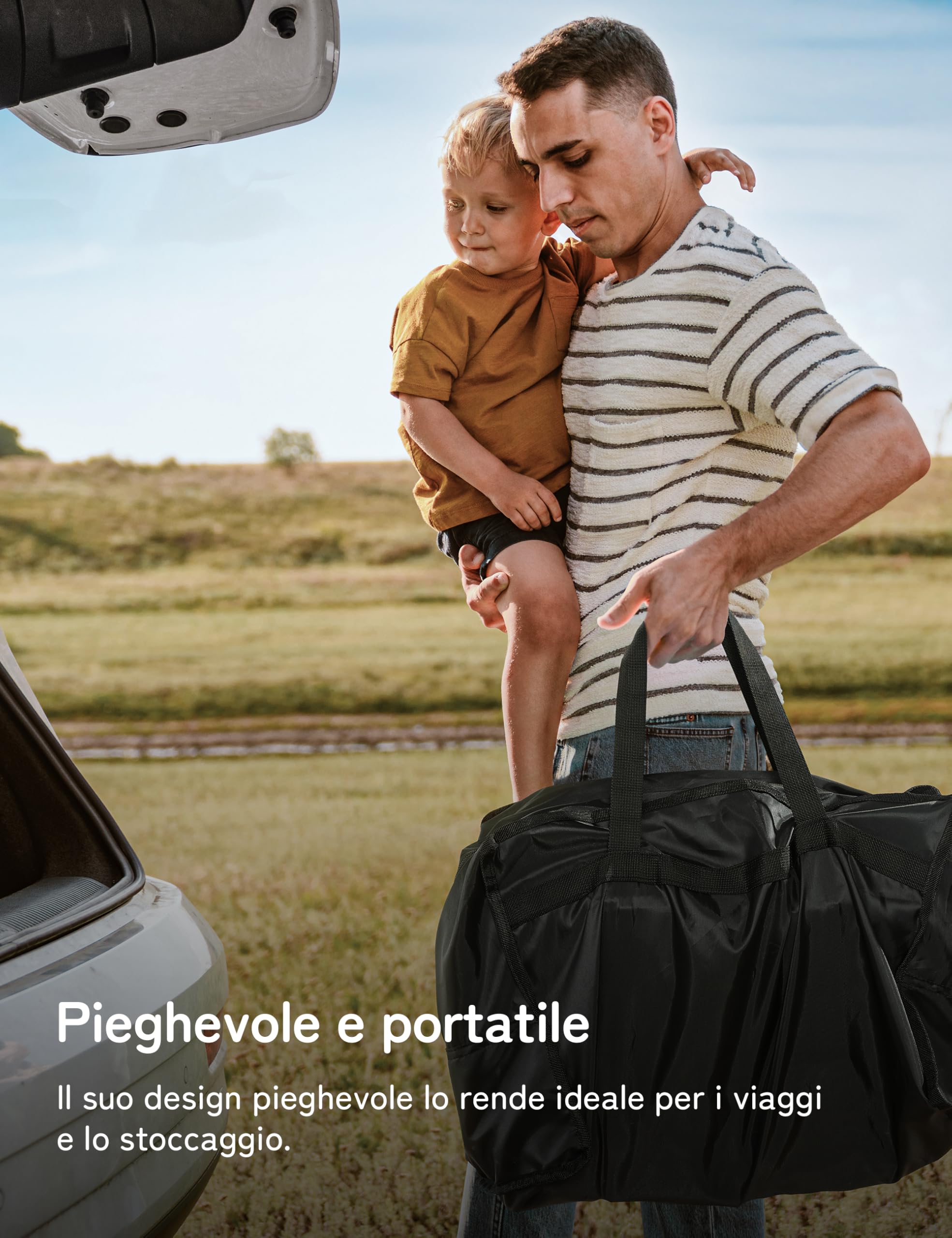 besrey Zaino Porta Bambino Trekking Zaino Porta Bambino Montagna (Verde Chiaro)