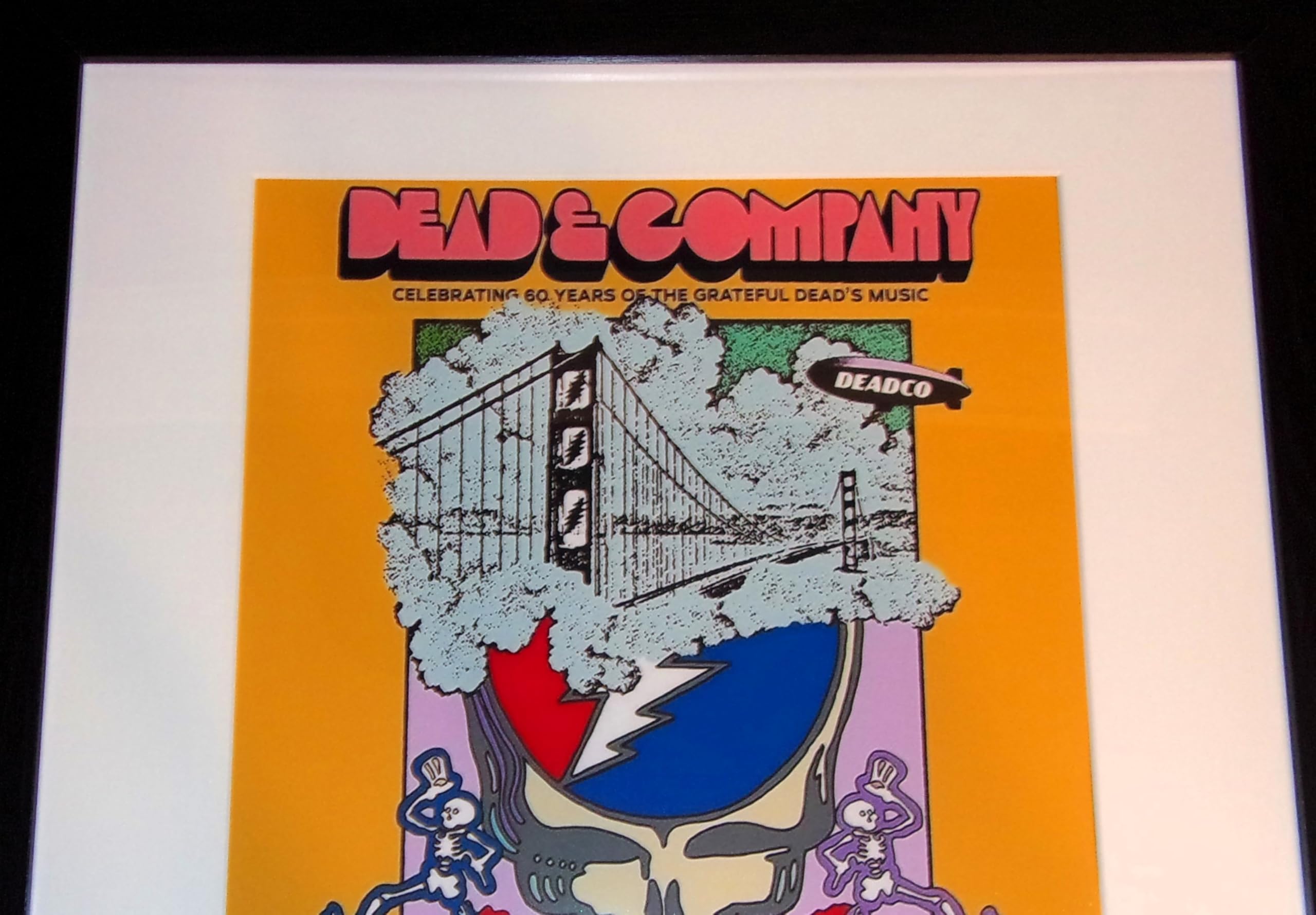 Amazon.com: FRAMED Grateful Dead 2025 San Francisco 60th