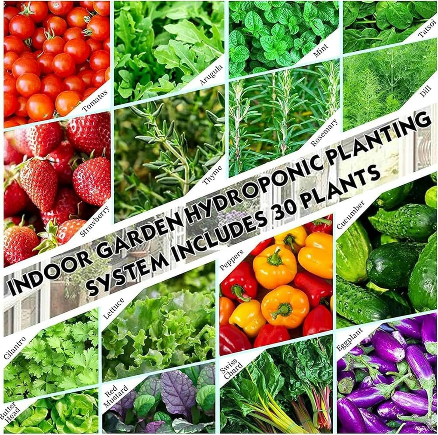 Tower Garden Hydroponic Growing System Aeroponics Growing Kit for Herbs, Fruits and Vegetables with Hydrating Pump, Adapter, Net Pots, Timer for Herbs, Fruits and Vegetables-1PC