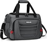 Underseat Carry On Luggage Bag Airplanes Personal Item Bags Weekender Overnight Travel Tote Bag Shoulder Small Softside Carry on Luggage Travel Duffel Bags for Men Women -16 in Navy Blue
