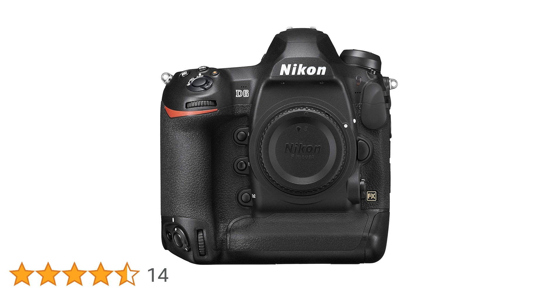 Amazon | Nikon - D6 DSLR Camera (Body Only) â€“ Black