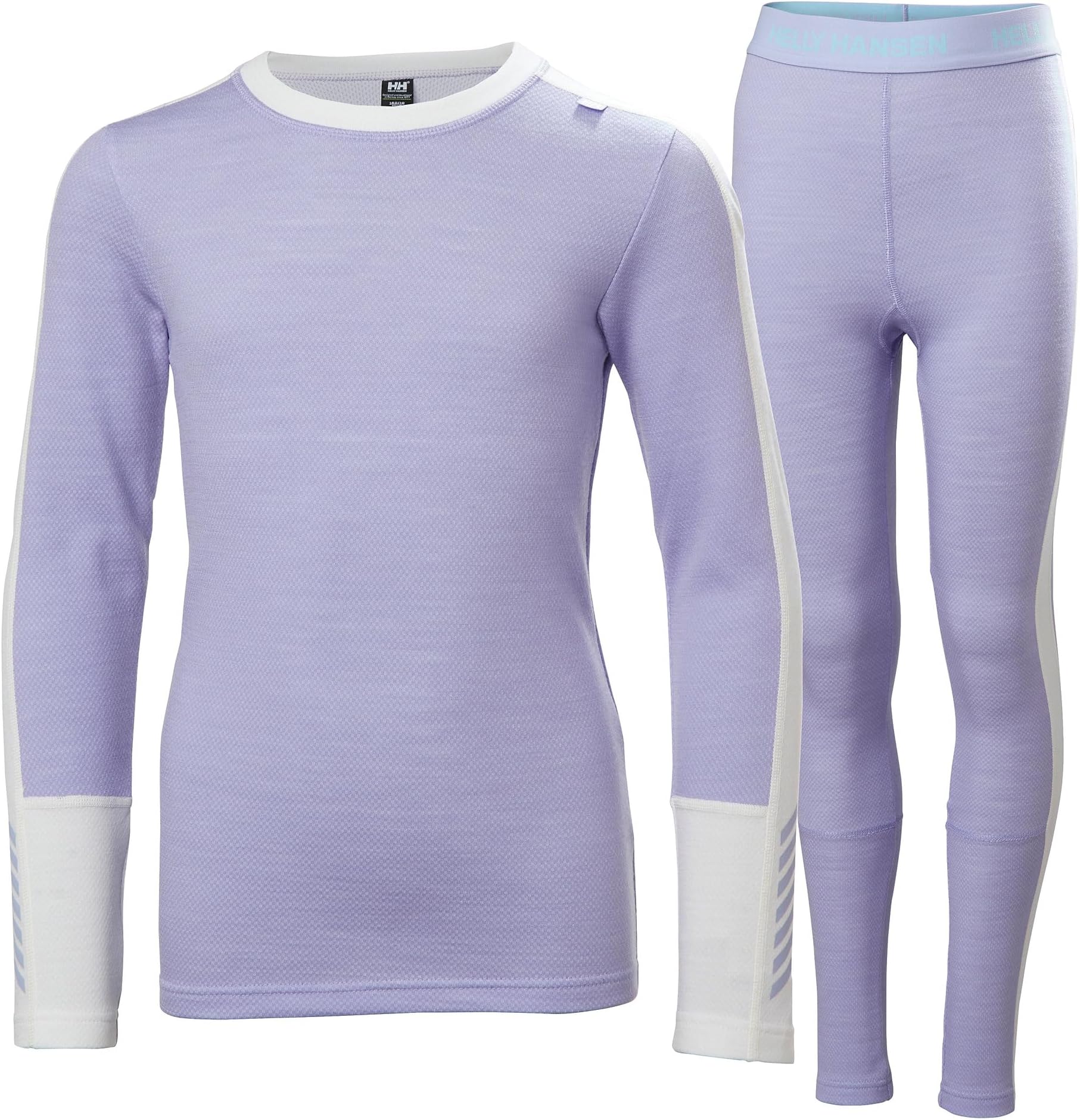Helly-Hansen Jr Lifa Merino Midweight Set - Kids Base Layer Thermal Underwear, Moisture-Wicking Merino Wool, Winter Ski