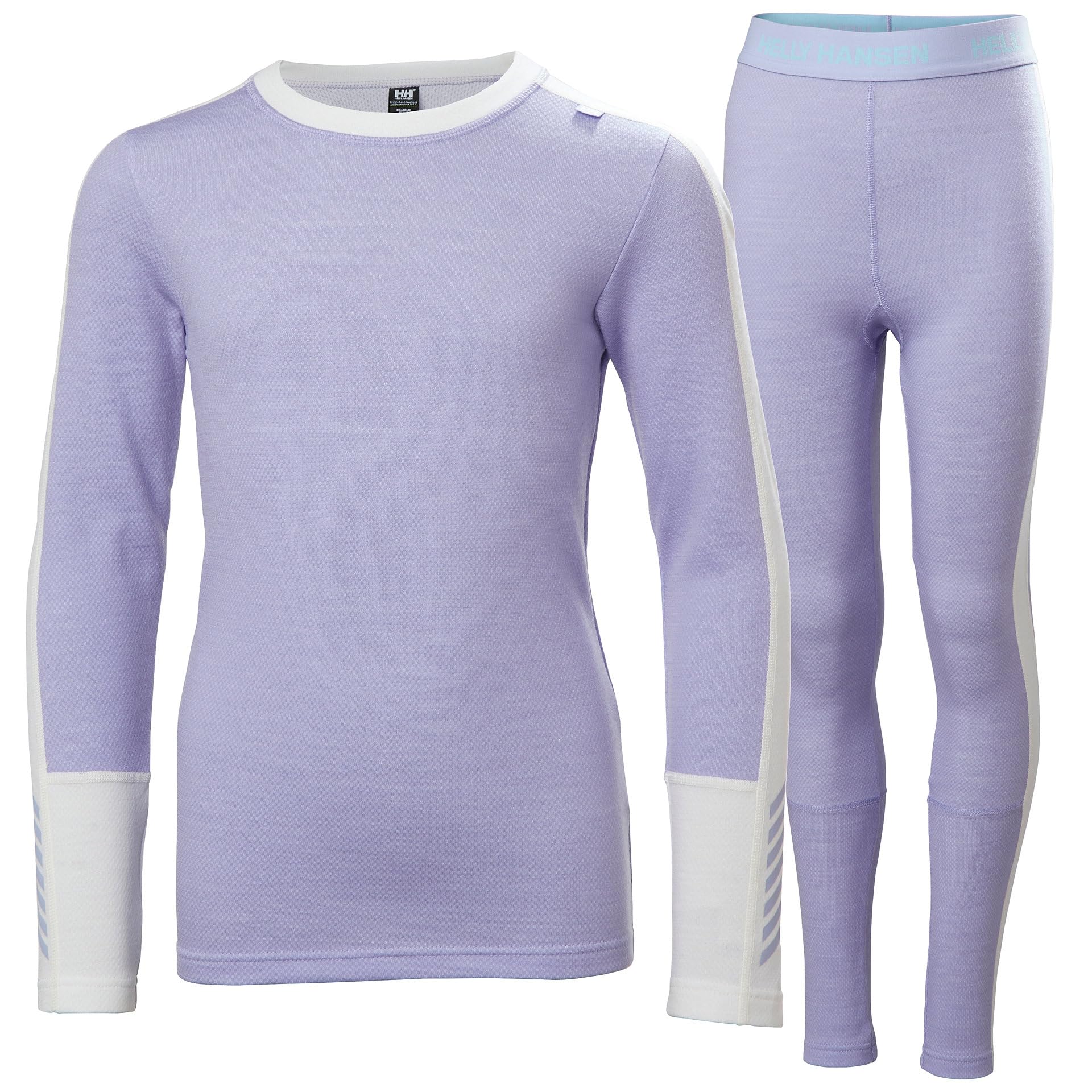 Helly-Hansen Jr Lifa Merino Midweight Set - Kids Base Layer Thermal Underwear, Moisture-Wicking Merino Wool, Winter Ski